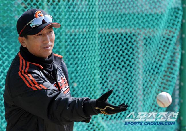 롯데 코치 시절 박정태. 스포츠조선DB