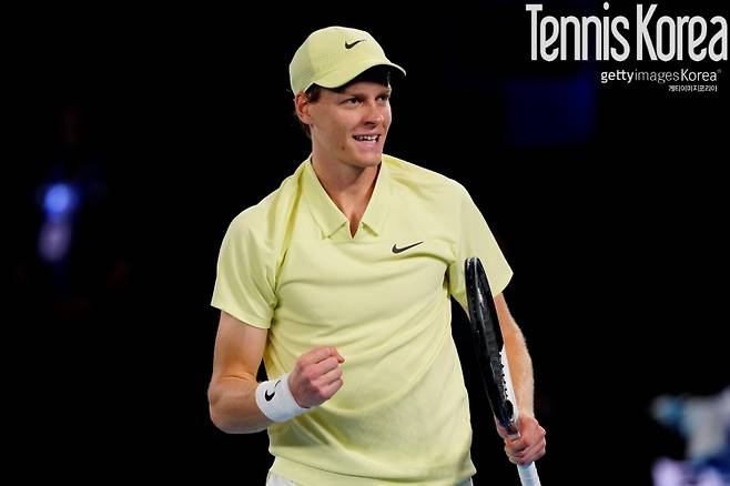 2년 연속 호주오픈 결승에 오른 시너