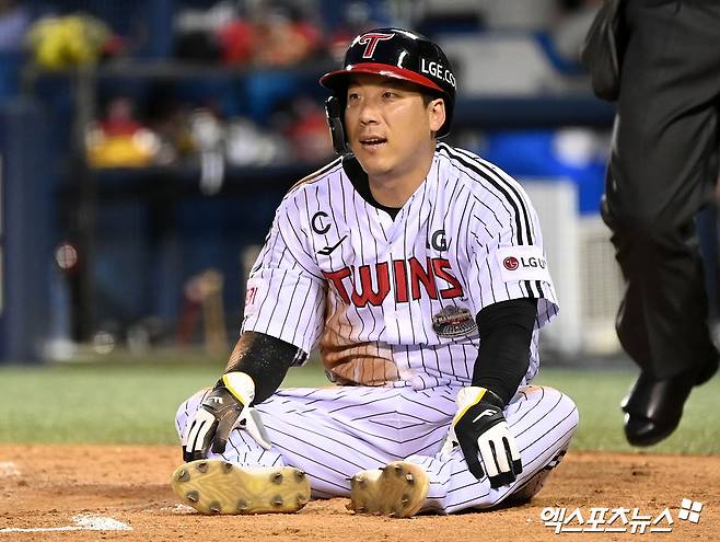 LG 외야수 김현수는 새롭게 개선된 ABS에 관한 자기 생각을 밝혔다. 좀 더 개선돼 타자 개개인의 타격폼을 반영하길 원했다. 엑스포츠뉴스 DB