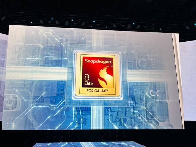 갤럭시S25 시리즈에는 '갤럭시용 스냅드래곤 8 엘리트'가 탑재됐다.(사진=지디넷코리아)