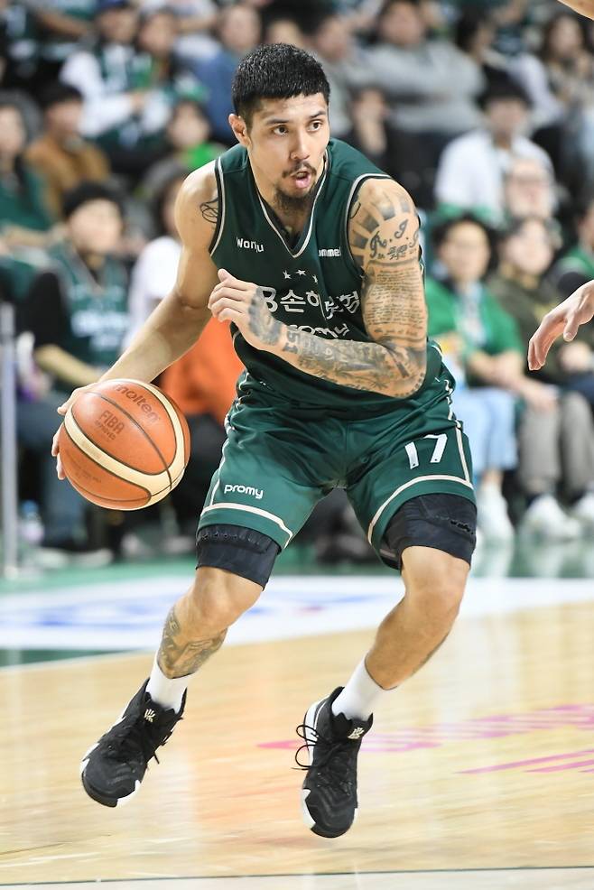 이선 알바노. 사진=KBL