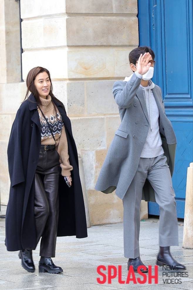 임세령 부회장(왼쪽)과 이정재 / 사진제공=Splash News