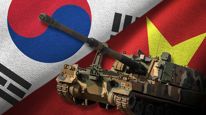 베트남이 한국의 K9 자주포 구매를 원한다는 정보는 2024년부터 알려져 왔다