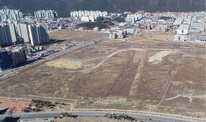부산대 양산캠퍼스 부지 ⓒ양산시