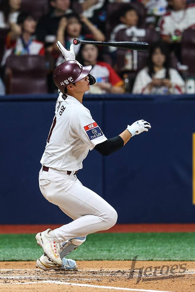 ▲ 2024년 고심 끝에 타자로 전향한 장재영은 2025년 변신의 원년으로 기대를 모으고 있다. ⓒ키움 히어로즈