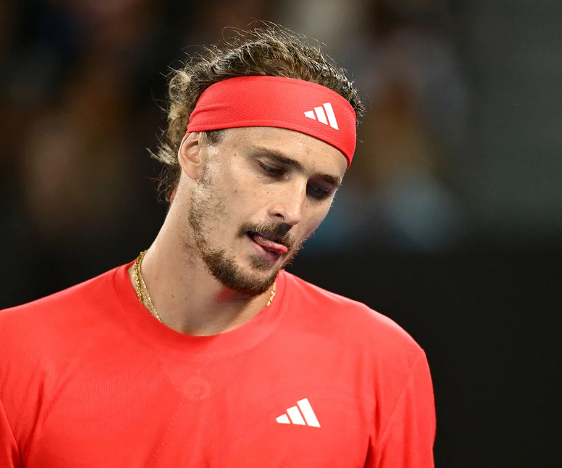 2025년 시즌 첫 메이저대회인 호주오픈에서 준우승에 그친 알렉산더 즈베레프. 그는 메이저대회 결승에 3차례 올라 모두 패했다. AO 페이스북