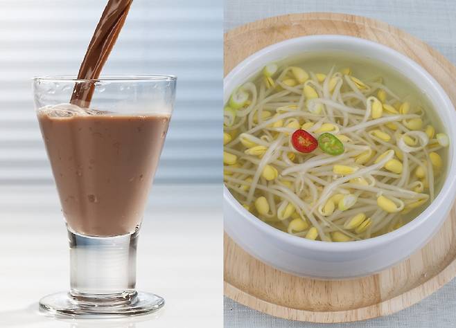 초코우유의 숙취 해소 효과는 제한적​이므로 이보다 알코올을 빠르게 분해하는 콩나물국이 해장에 도움이 된다./사진=클립아트코리아