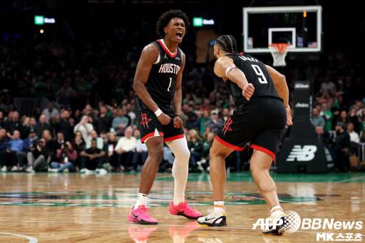 아멘 톰슨은 종료 직전 결승 득점을 기록했다. 사진(美 보스턴)=ⓒAFPBBNews = News1