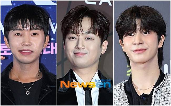 임영웅-이찬원-정동원(뉴스엔DB)