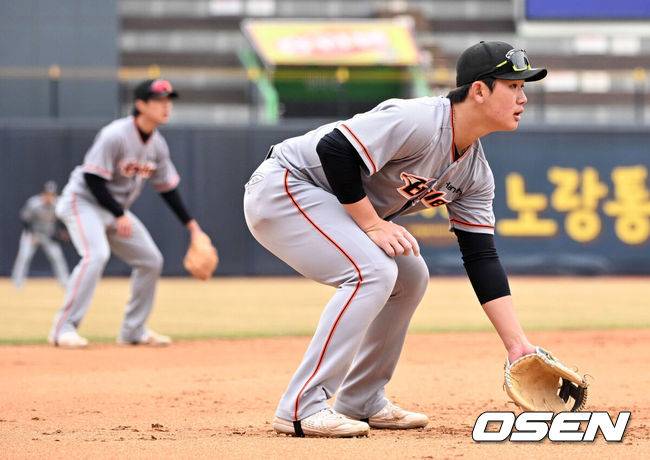 [OSEN=지형준 기자] 한화 정민규. 2022.03.21 /jpnews@osen.co.kr
