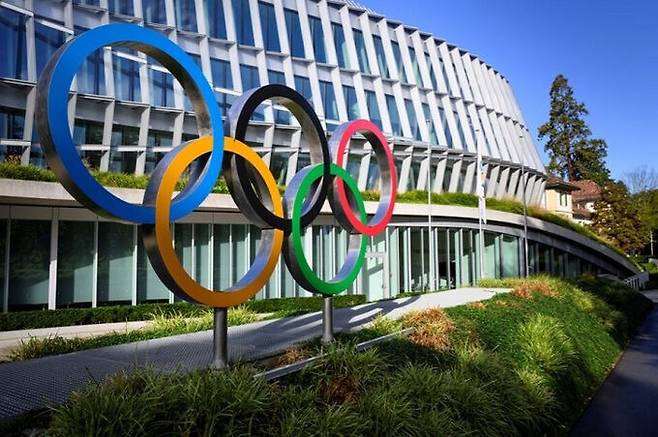 스위스 로잔에 있는 국제올림픽위원회(IOC) 본부 청사 전경. 로이터연합뉴스