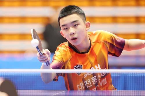 탁구 국가대표 최종선발전에 출전한 이승수 [대한탁구협회 제공. 재판매 및 DB 금지]