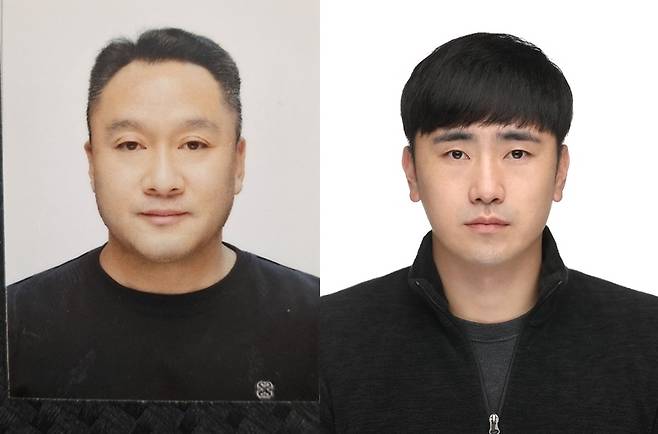 진접파출소 윤재성 경위(왼쪽)와 김용구 경사  [남양주북부경찰서 제공. 재판매 및 DB 금지]