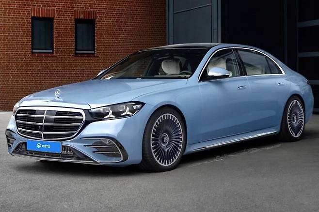 메르세데스-벤츠 'S클래스 페이스리프트' 예상도 (출처 :&nbsp;Kelsonik)