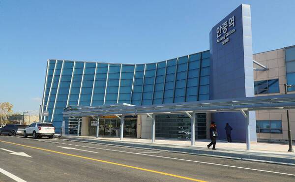 평택 안중역 전경. 평택시 제공