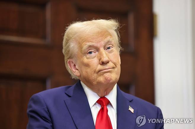 도널드 트럼프 미 대통령 [EPA 연합뉴스 자료사진 재판매 및 DB 금지]