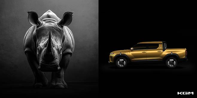 KGM '무쏘 브랜드' 및 전기 픽업 '무쏘 EV'