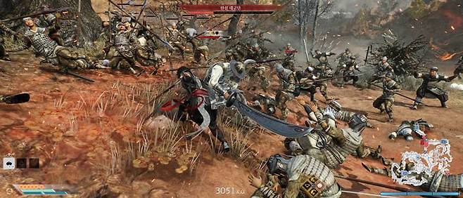 무쌍의 액션을 더 발전 시켰다.