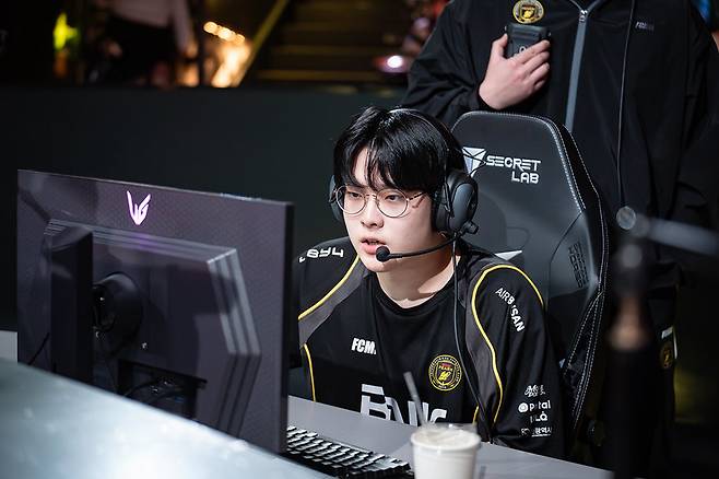 BNK 피어엑스의 미드 라이너 '빅라' 이대광. LCK 제공
