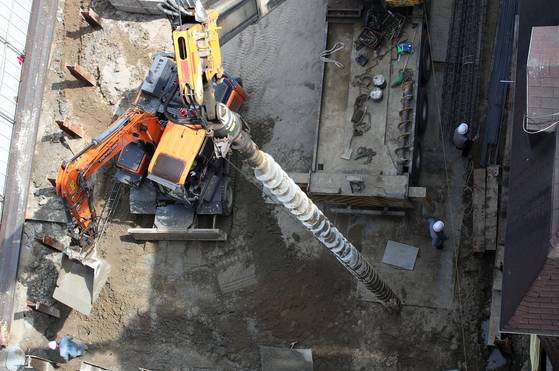 서울 시내의 한 공사현장 모습. 뉴스1