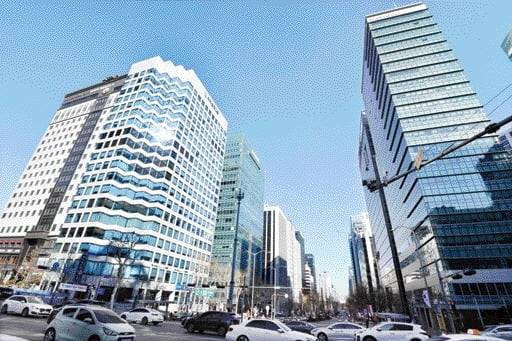서울 강남 테헤란로 오피스 빌딩. 사진=한경DB