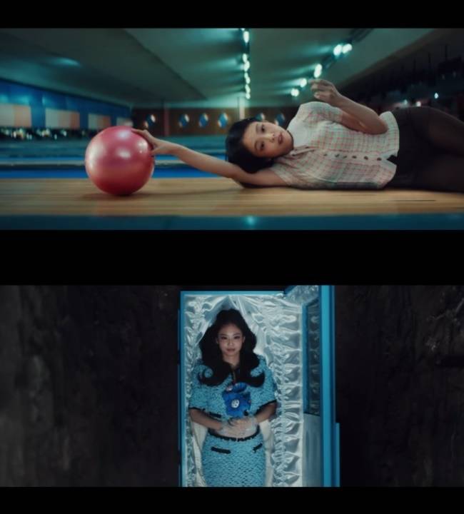 사진=제니 ‘Love Hangover’ 뮤직비디오 캡처