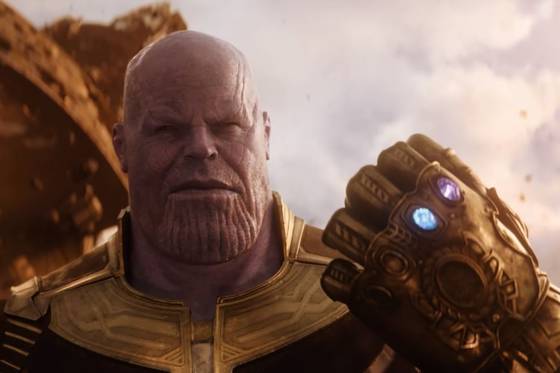 ‘어벤저스’ 시리즈의 악당 타노스. [사진 영화사]