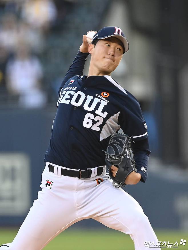 두산 베어스 투수 김유성이 2025년 호주 시드니 스프링캠프에 참가해 불펜 투구를 소화했다. 김유성은 80구까지 투구수를 끌어 올리면서 5선발 경쟁을 이어가고 있다. 엑스포츠뉴스 DB