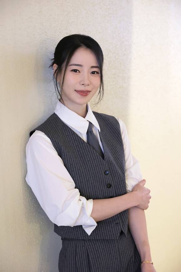 배우 임지연이 최근 서울 성동구 한 카페에서 <더팩트>와 만나 JTBC 토일드라마 '옥씨부인전' 종영 기념 인터뷰를 진행했다. /아티스트컴퍼니