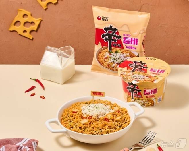 농심 신라면 툼바 2종. /사진제공=농심