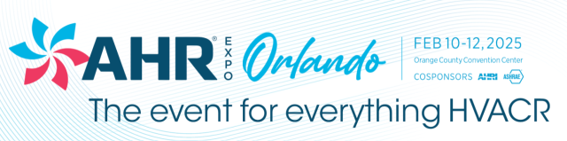 AHR 엑스포 2025 배너. 사진=AHR 2025 홈페이지