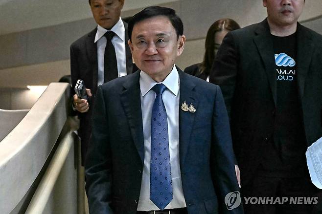 탁신 태국 전 총리 [AFP 연합뉴스 자료사진. 재배포 및 판매 금지]