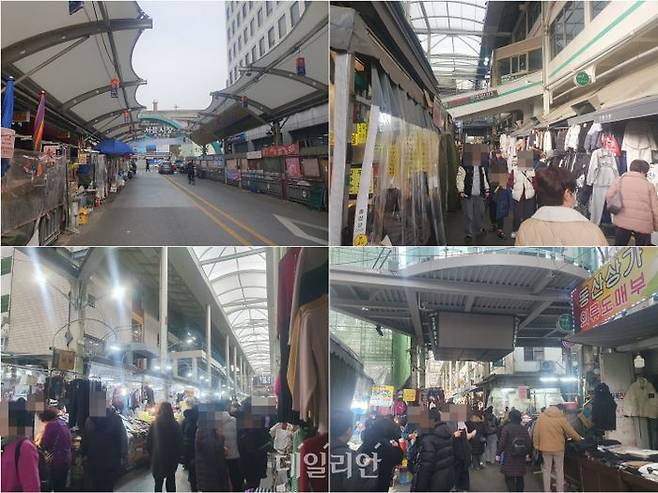 설 연휴 기간인 지난달 28일 대구 중구에 위치한 서문시장 전경 ⓒ데일리안 김민석 기자