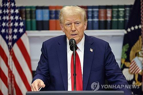 도널드 트럼프 미국 대통령. EPA=연합뉴스 자료사진
