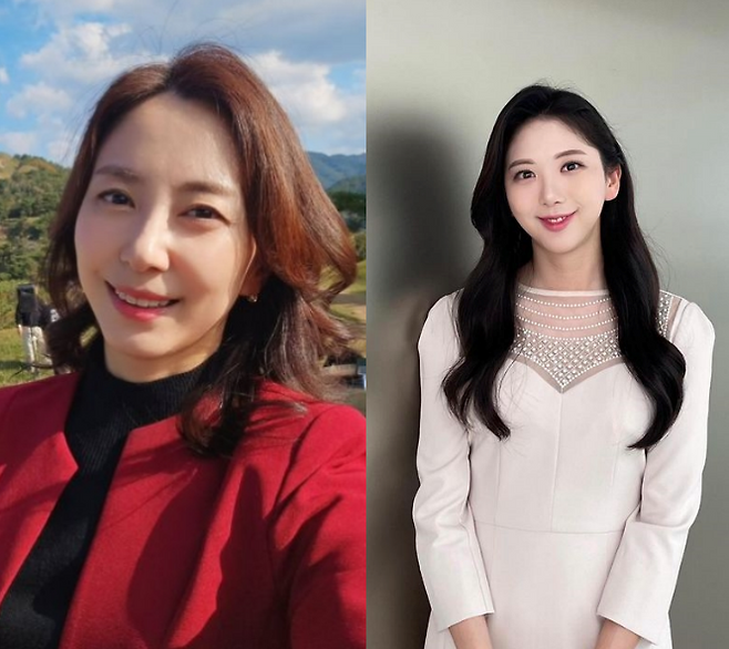 배수연 기상캐스터(왼쪽)과 故오요안나 / 사진=각 SNS