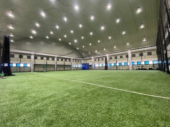 군위야구장. 사진 | 야구육성사관학교