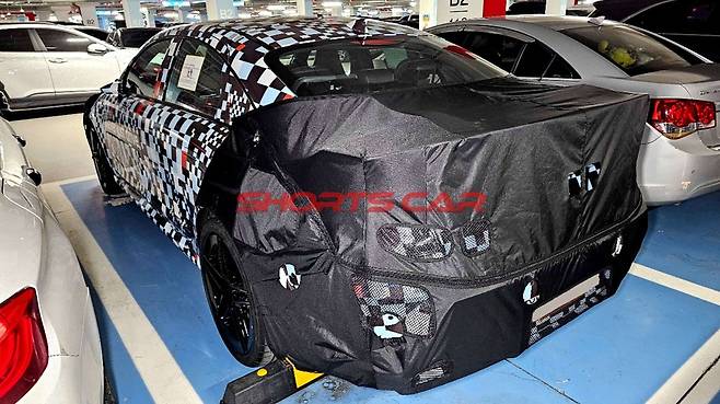 현대차 '아이오닉 6 N' (출처 : 숏카)