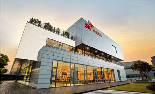 SK넥실리스 정읍공장 모습. SKC 제공.