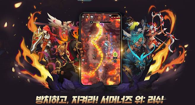 신작 방치형RPG '서머너즈워: 러시'