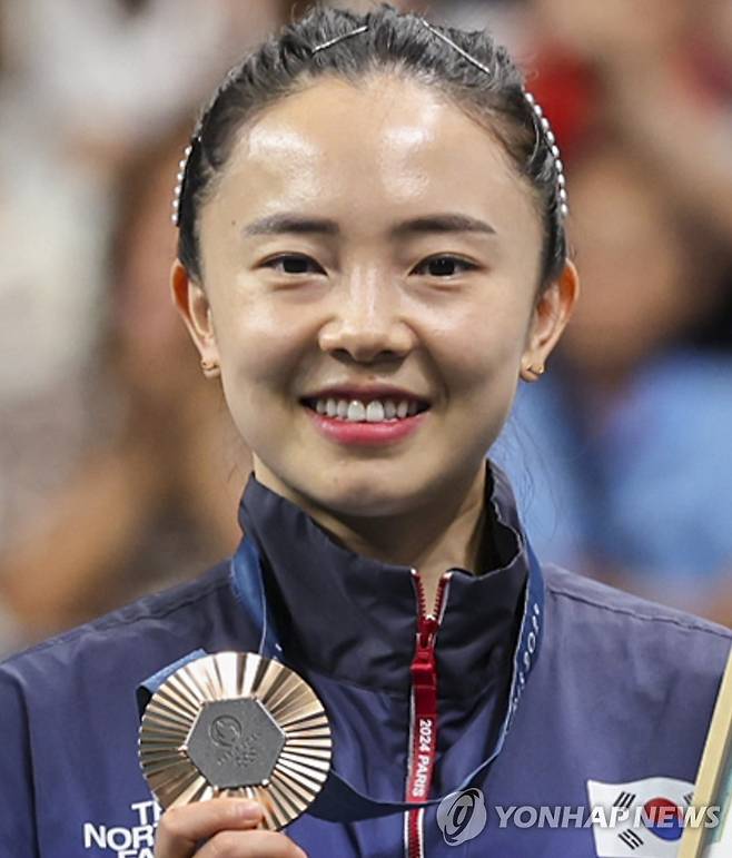 한국 국가대표로 활약한 전지희 [연합뉴스 자료 사진]