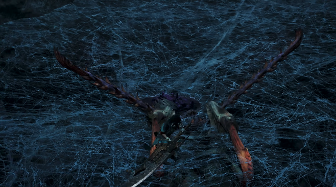 - 지면 아래에서 헌터를 급습하는 네르스큐라