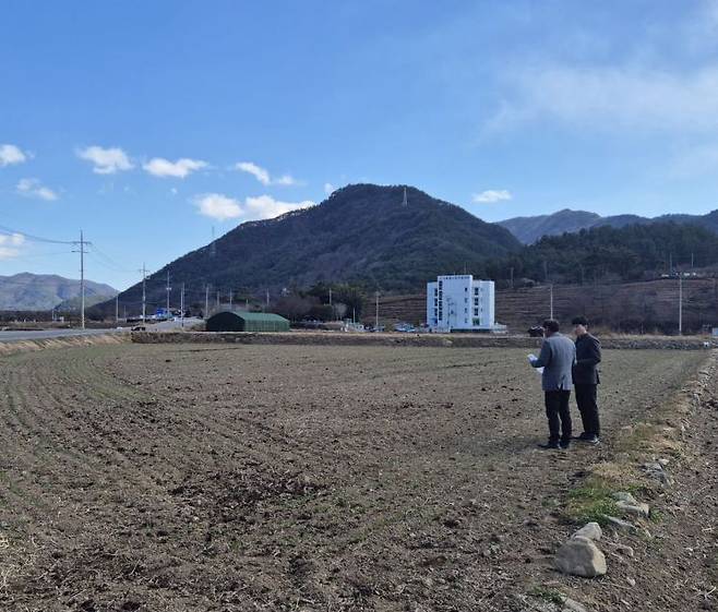 사천시 현장 사진.