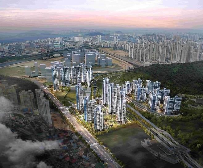 삼성물산 래미안 송도역 센트리폴 조감도. 리얼투데이