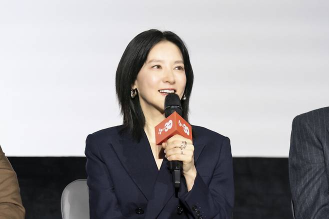 ▲ CJ ENM 30주년 기념 비저너리(Visionary) 선정 기념 '공동경비구역 JSA' 관객과의 대화에 참석한 이영애. 제공|CJ ENM