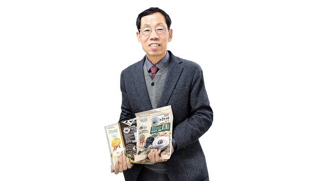 죽 프리믹스를 개발한 이필수 푸른가족 대표.