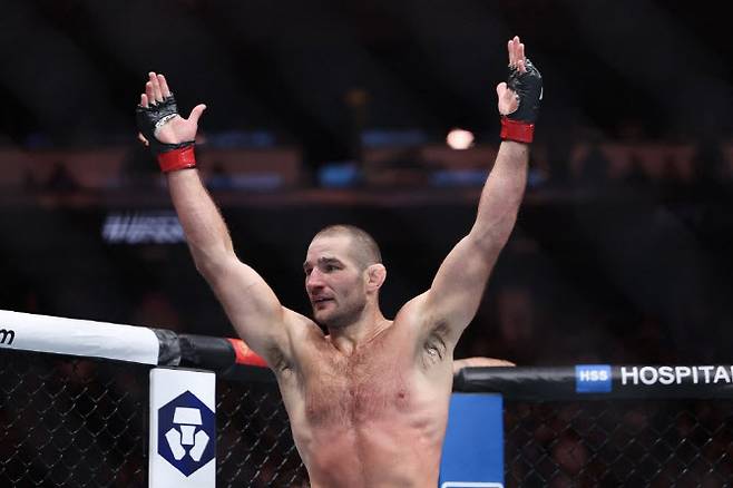 전 UFC 미들급 챔피언 선 스트릭랜드. 사진=AFPBBNews