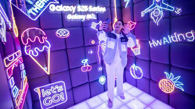 인도네시아 자카르타 코타 카사블랑카 쇼핑몰에 위치한  '갤럭시 익스페리언스 스페이스'(사진=삼성전자)