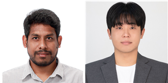 (왼쪽부터) 제1저자 - KIST Natarajan Logeshwaran 박사, 한양대 ERICA 김규찬 박사과정생＜사진=한양대 ERICA 제공＞