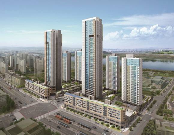 힐스테이트 세종 리버파크 조감도. [사진=현대엔지니어링]