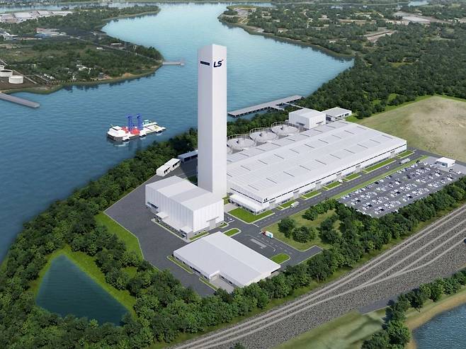 LS전선 미국 버지니아주 공장 조감도. / 사진=LS전선